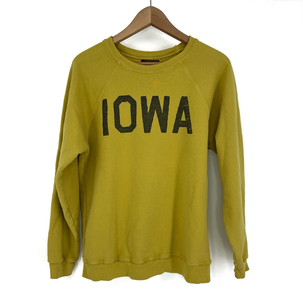 Original Retro Brand Yellow Iowa Sweatshirt